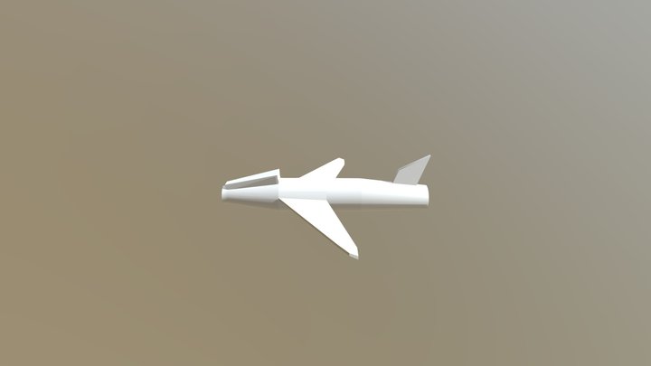 Flugplan OBJ 3D Model