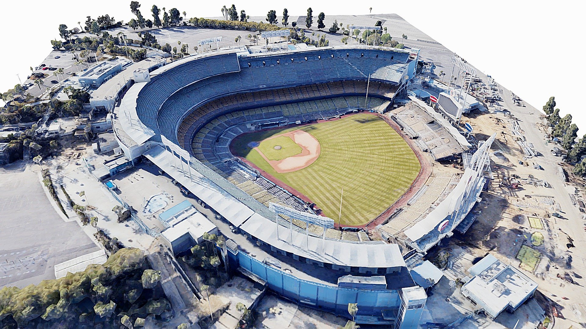 Dodger Stadium, Los Angeles CA - Seating Chart View