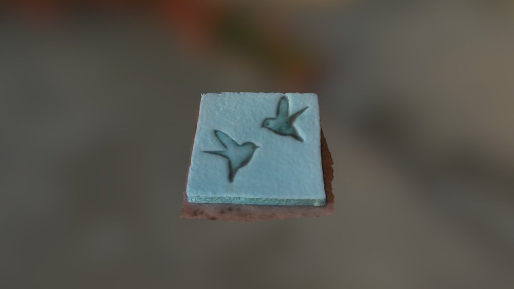 Blue Birds Tile