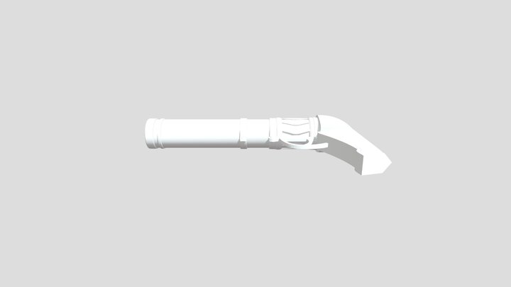 Jinx's Pistol 3D Model
