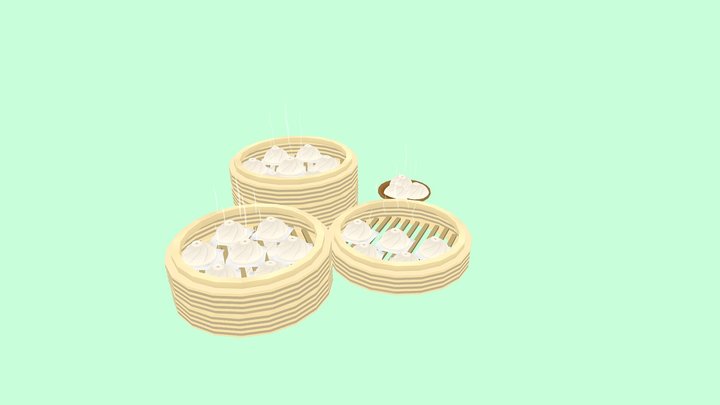 Xiao Long Bao 3D Model