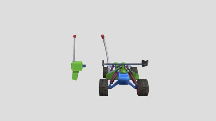 Xbox 360 - Avatar Marketplace - RC Car 3D Model