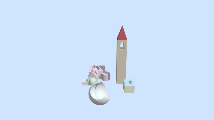 Laboratorio Tridimensionale Con La 2B 3D Model