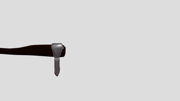 Ancient tool of labor 3D Model