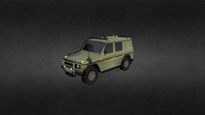 Mercedes Gelandewagen 3D Model
