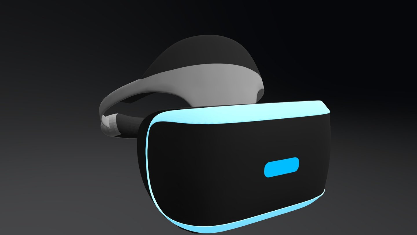 Playstation Virtual Reality Headset Model
