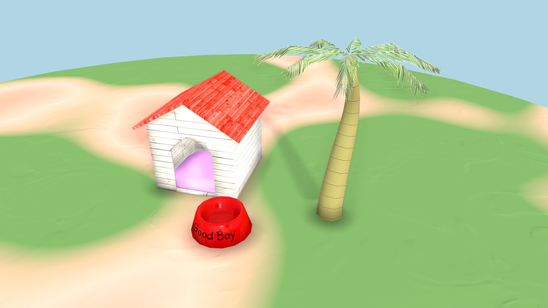 Tropical Dog House