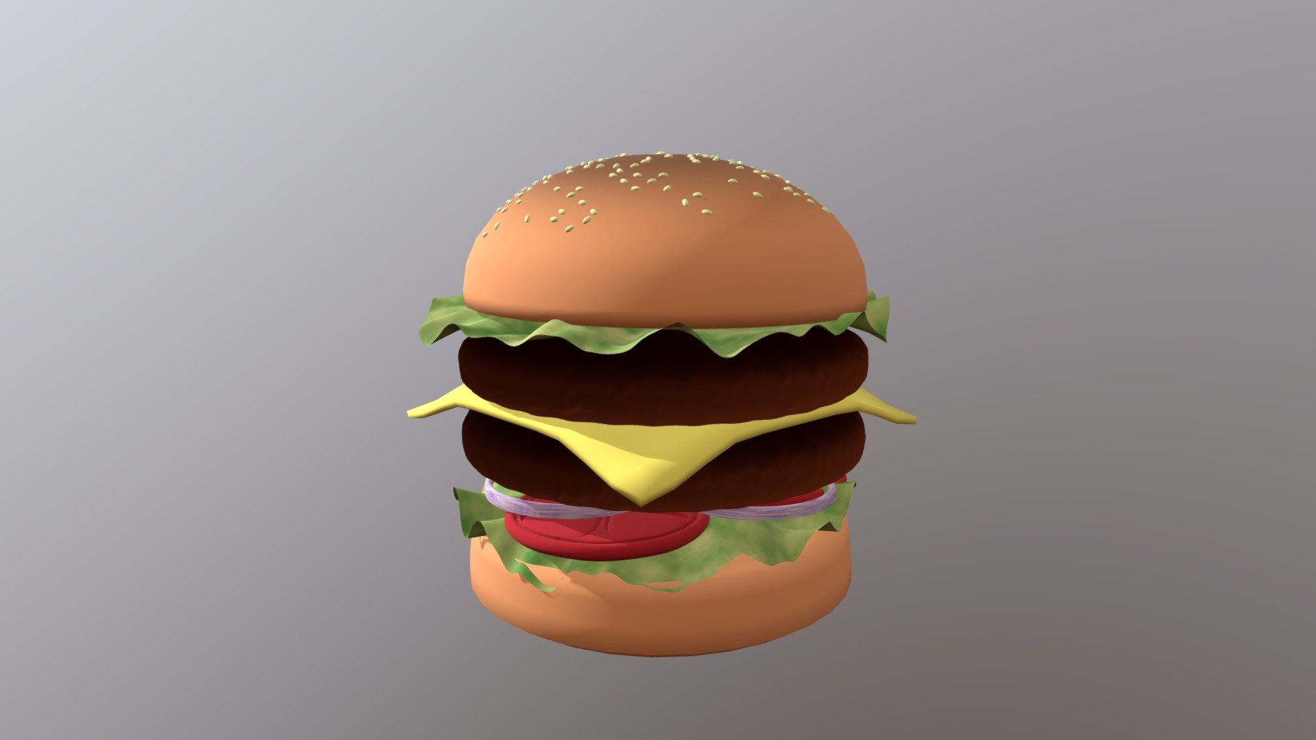 Burger - Download Free 3D model by krubyz01 [73420ef] - Sketchfab