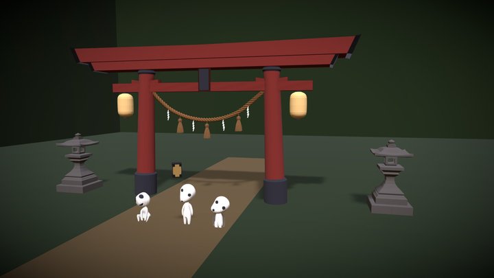 japaneseScenery 3D Model