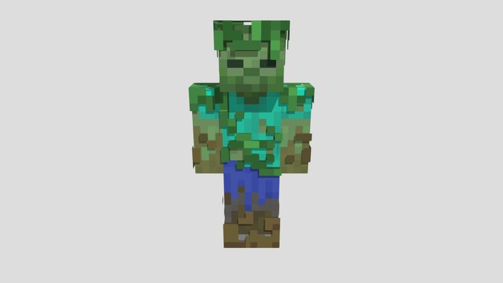 Jungle Zombie 3D Model