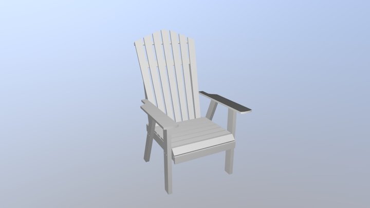 Lawn Chair 3D Model
