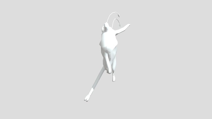Fantasy-wolf 3D Model