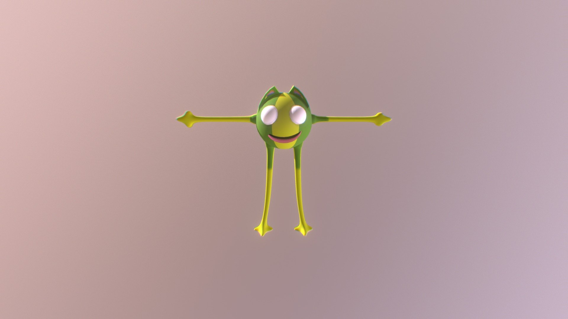 WATERMELON MASCOT ALIEN CREATURE - 3D model by el.visuelo [7344c21 ...