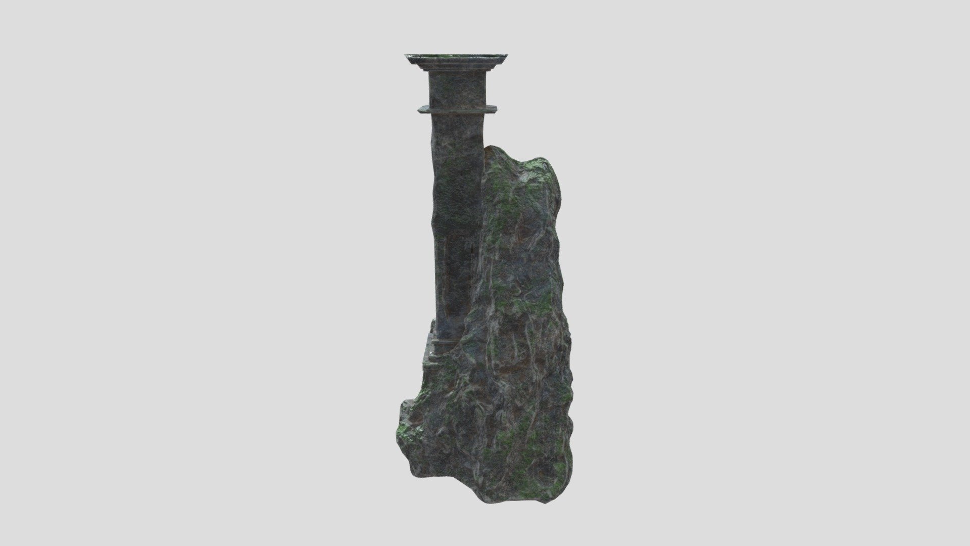 Finished Mossy Rock