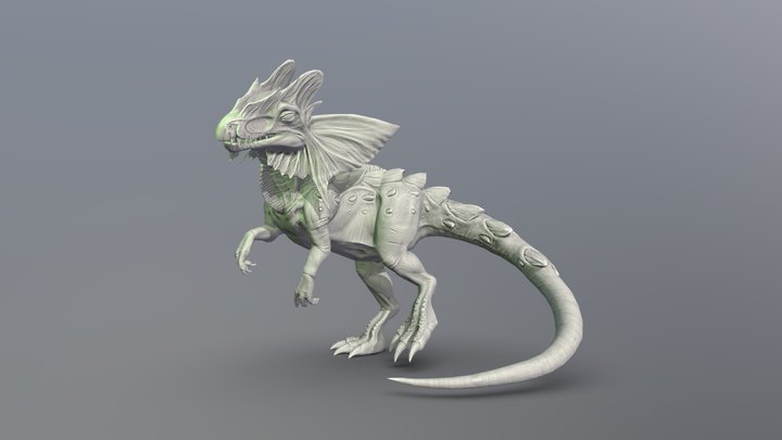 Dilophovenatus 3D Model