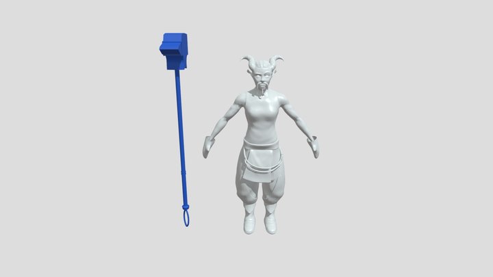 parcial 1 organico 3D Model