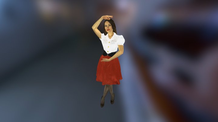 Olga 3dscan model 2 3D Model