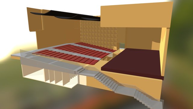 Theater Model 3D Model