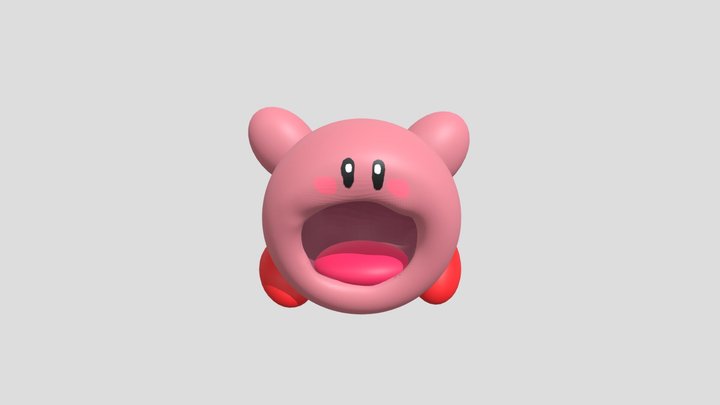 Kirby 3D Model