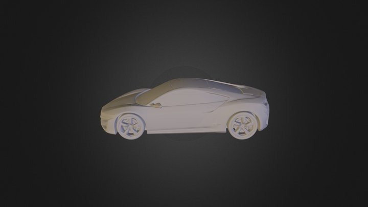 Nsx Concept L O W 3D Model