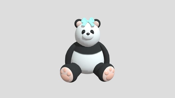 pandasit2plush 3D Model