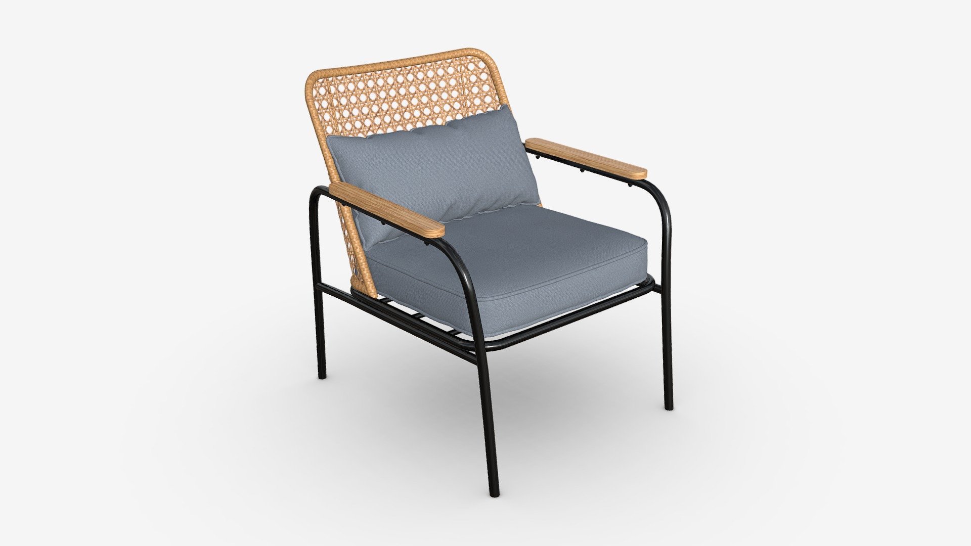 garden-chair-with-mesh-back-buy-royalty-free-3d-model-by-hq3dmod