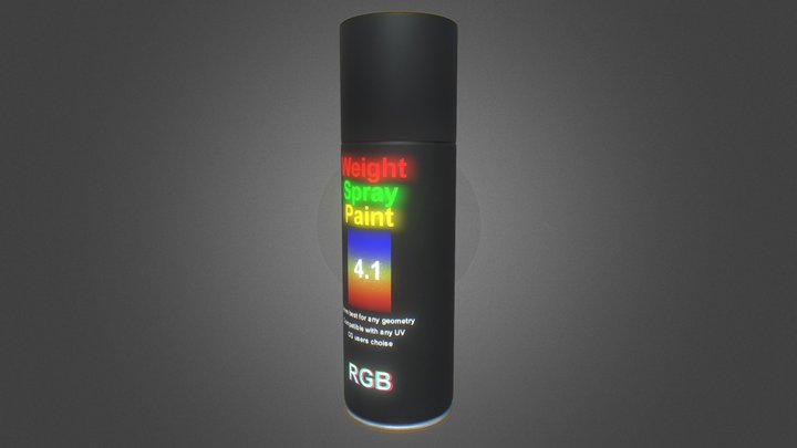 Spray Paint 3D Model