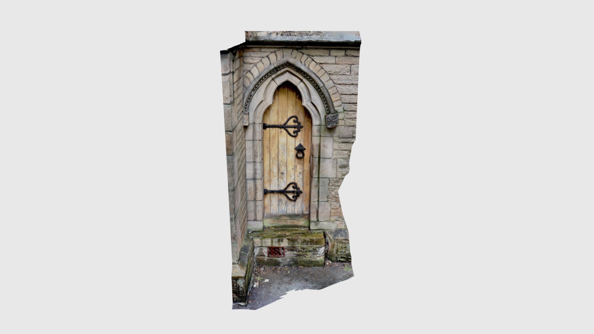 St Mary's church door 1846