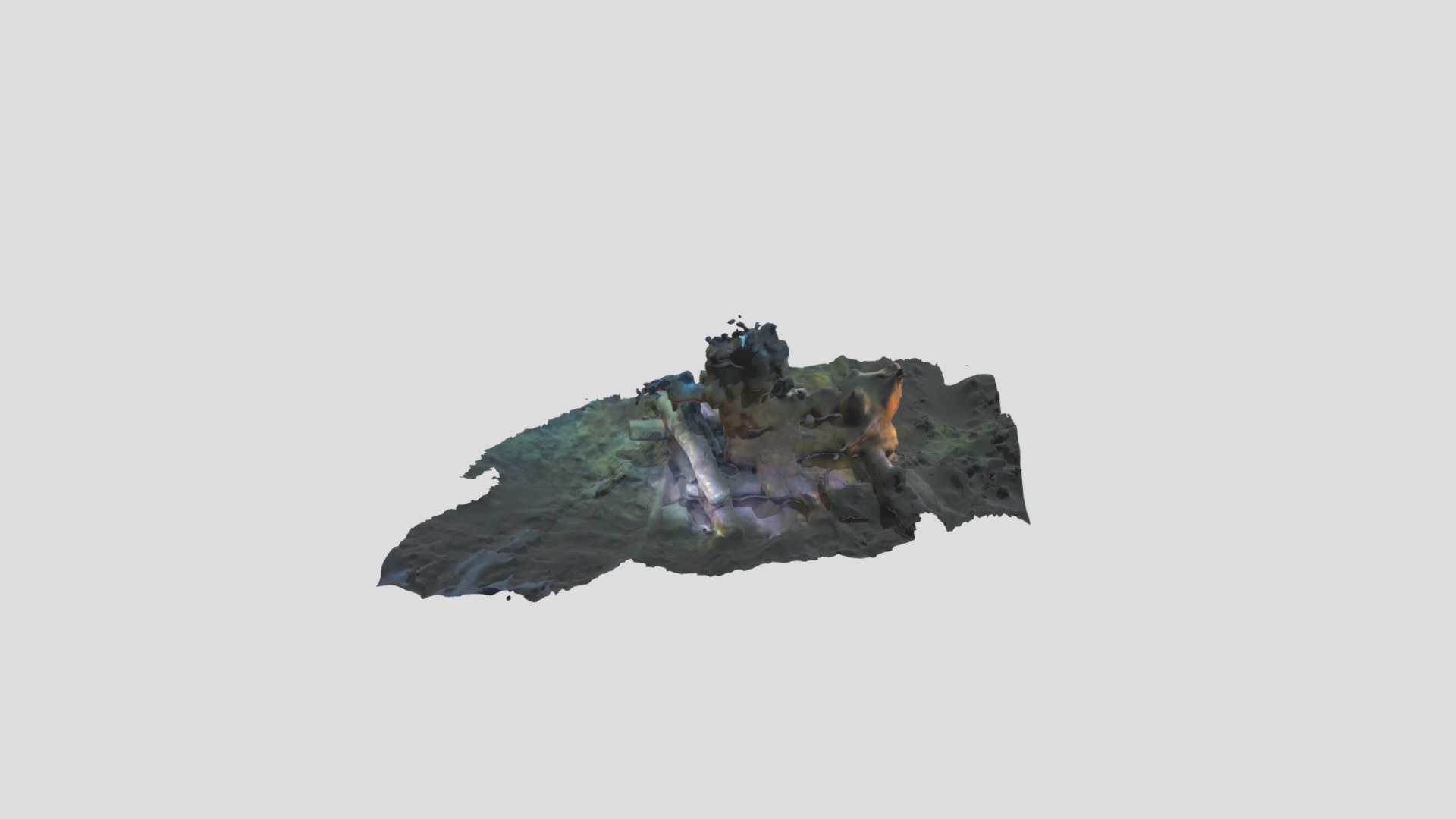 Pump Located 4000' into Mine La Motte Download Free 3D model by izzni