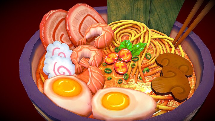 Ramen 3d Models Sketchfab