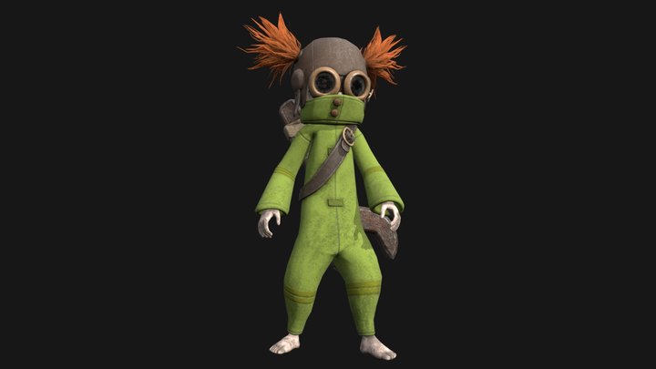 Alone - Little Nightmares 3 3D Model