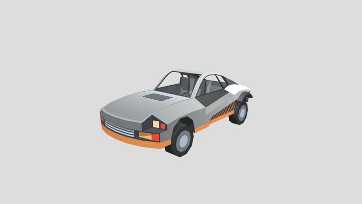 Hypper car 3D Model
