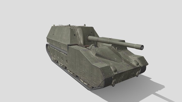 СУ-14-2 – Kostenloses 3D-Modell STL