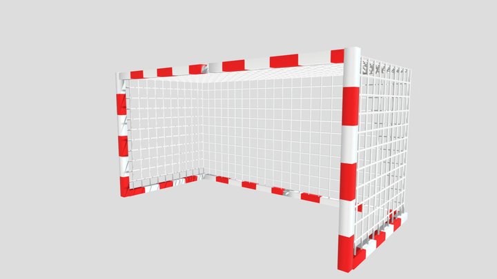 Futsal Goal 1 3D Model