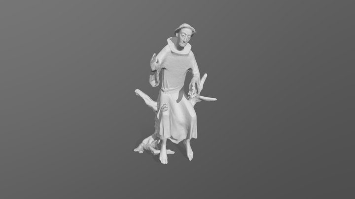 Statue Monk - Creality Sermoon P1 IR Large – Kostenloses 3D-Modell STL