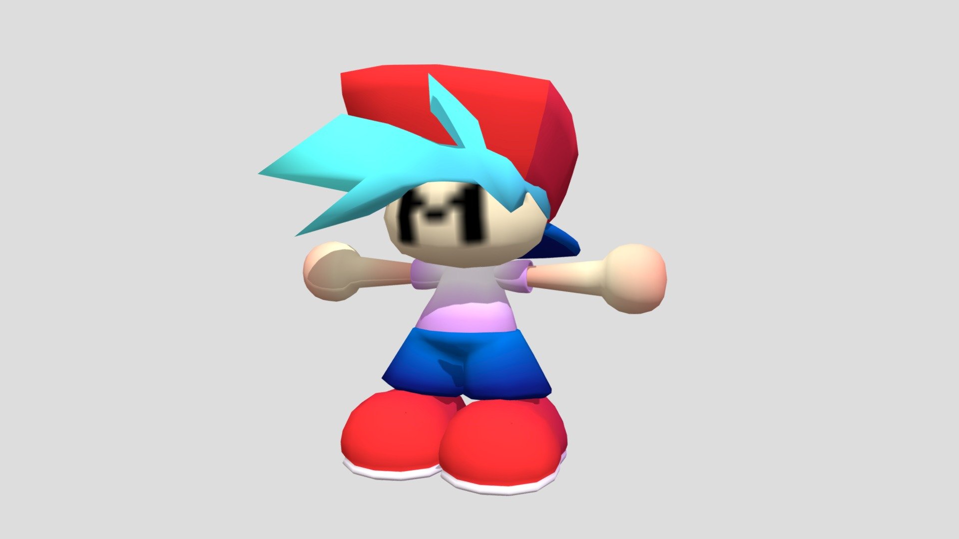 FNF Unused BF - Download Free 3D model by JadeandPals25 ...