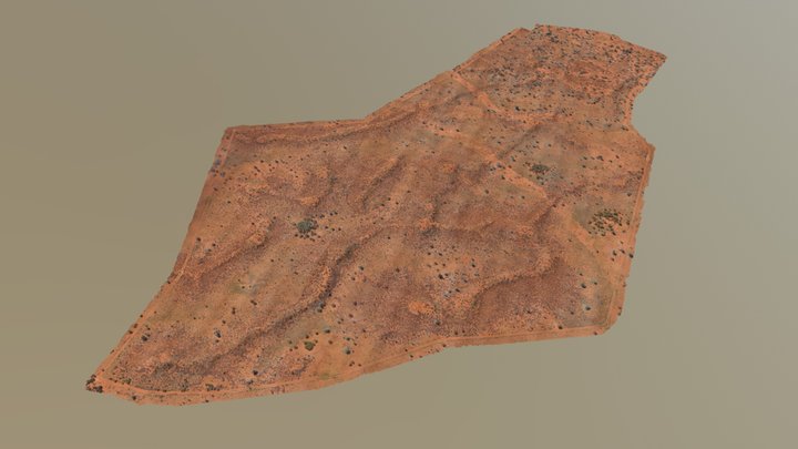 Drone Survey over Mala Paddock 3D Model