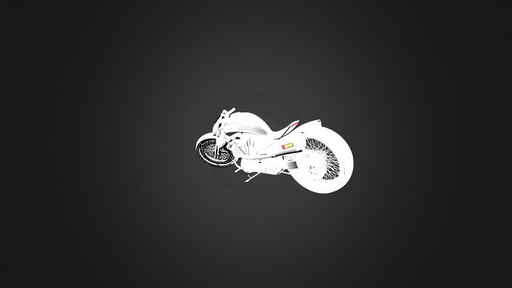 Concept Chopper 3D Model