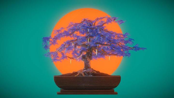 Mech Bonsai 3D Model
