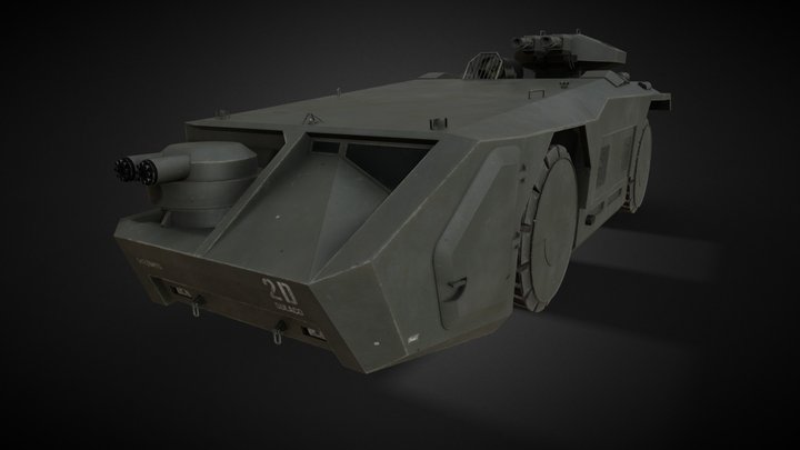 APC M577 (Aliens) 3D Model