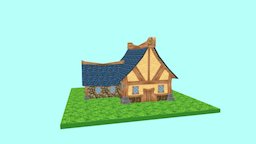 Fantasy House 4 3D Model