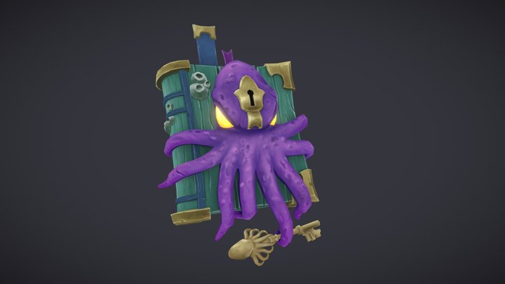 Spellbook from the Depths 3D Model