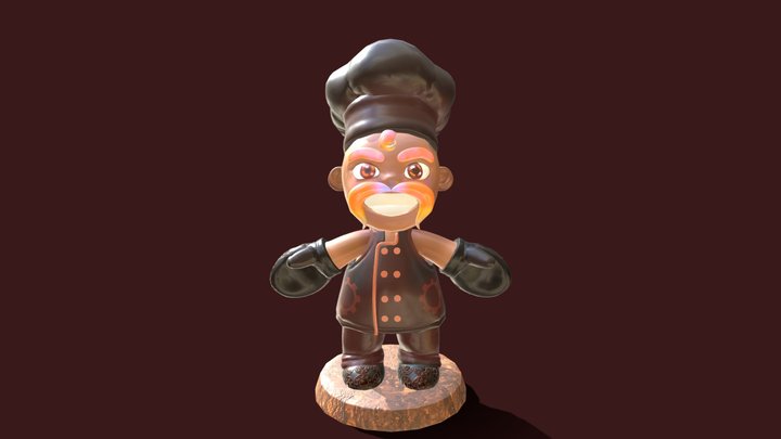 Fire Chef 1.0 3D Model