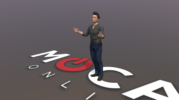 Daz3D Conversations Animation - Michael 8 3D Model