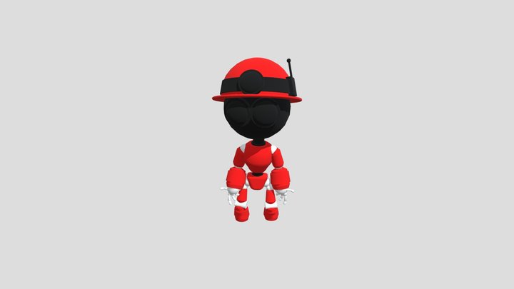 Robot textures 3D Model