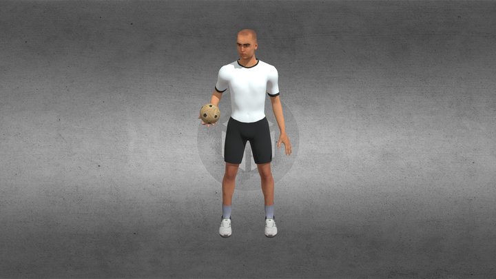 Sepak Badek 3D Model