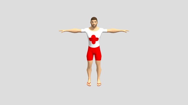 Vigilantedelaplaya 3D Model