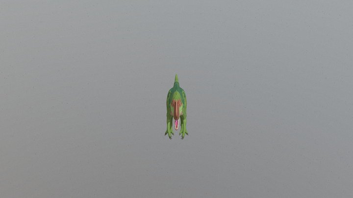 Monolophosaurus Jw toys 3D Model