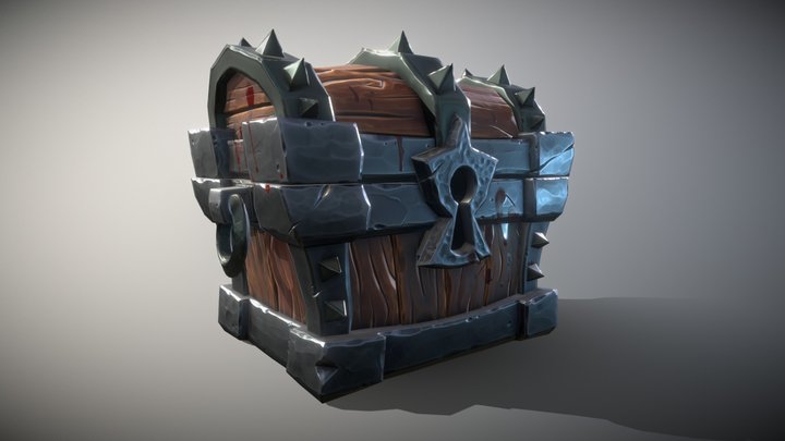 Bloody Chest 3D Model