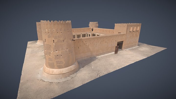 Al Zubarah Fort 3D Model